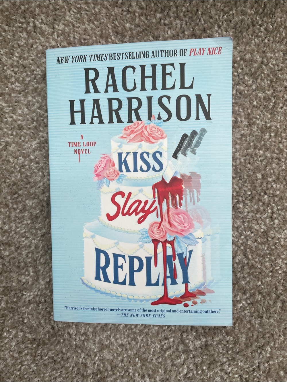 Kiss Slay Replay • Rachel Harrison Paperback Book